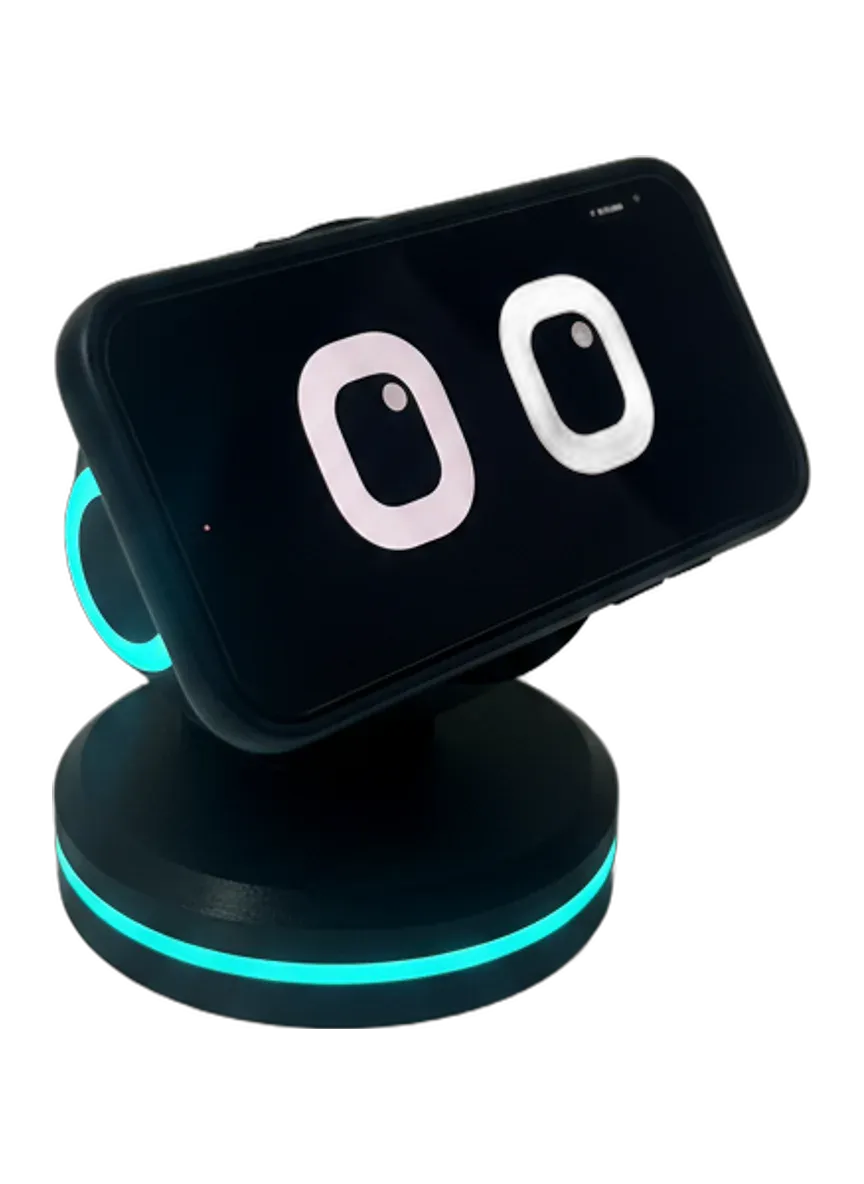 Deskmate dock with iPhone mounted